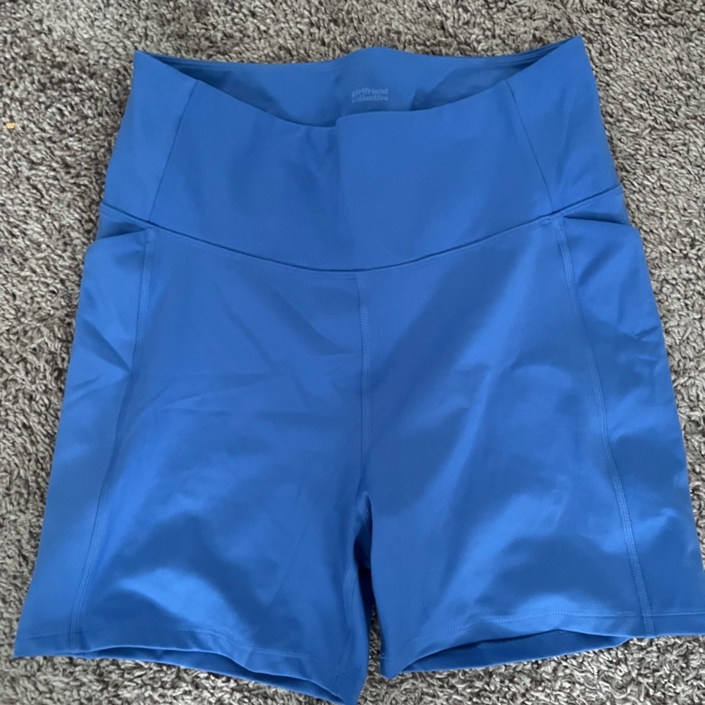 Girlfriend Collective Run Shorts with pockets